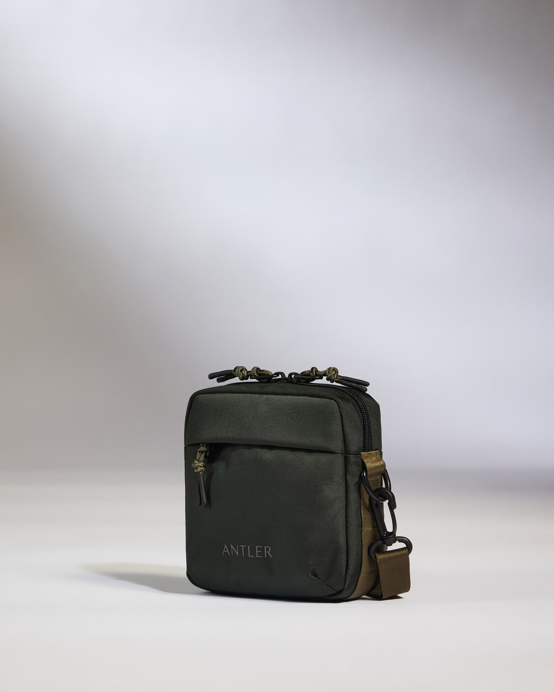 Discovery Crossbody Bag in Dark Forest Green