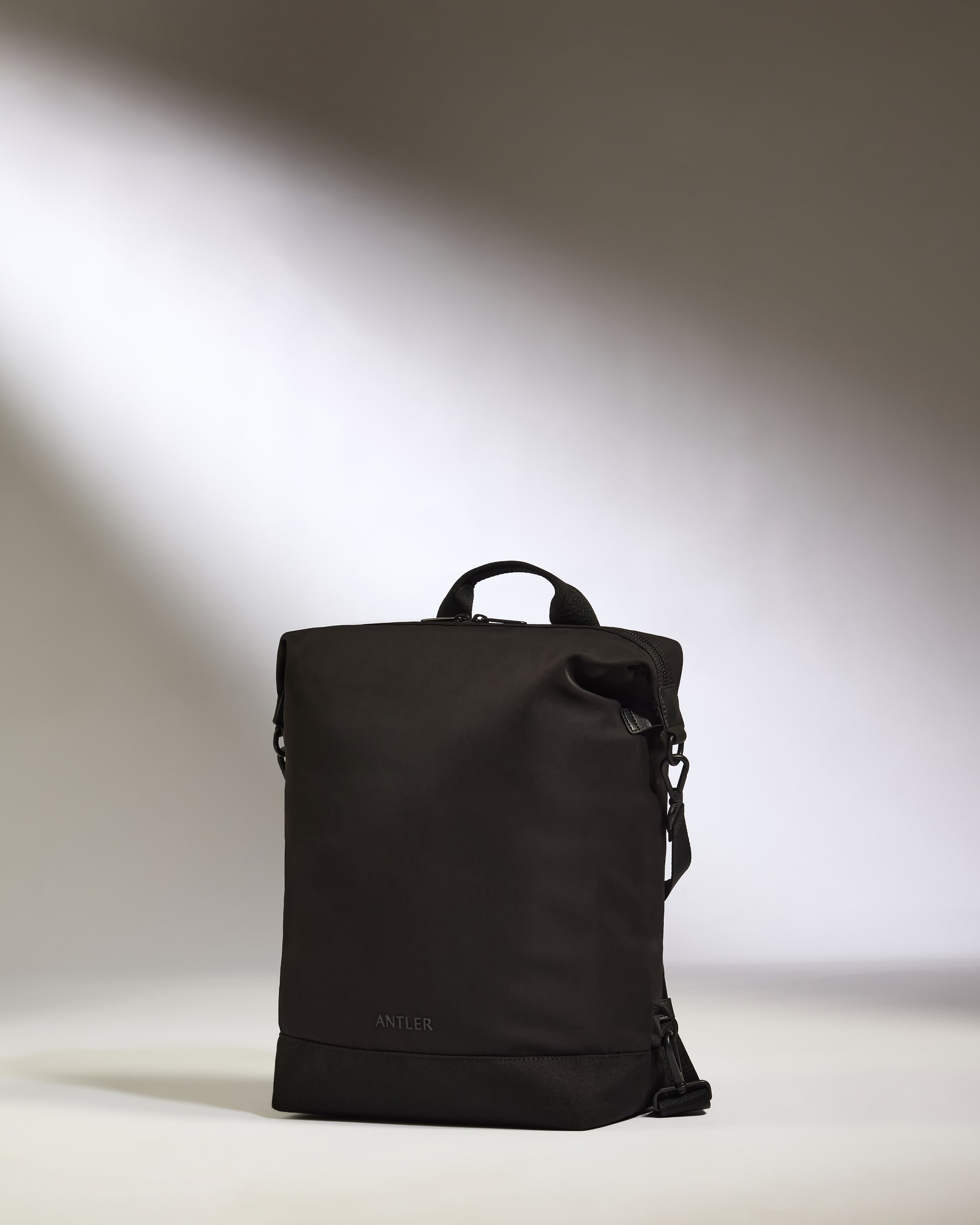 Icon 2-in-1 Tote Backpack in Black