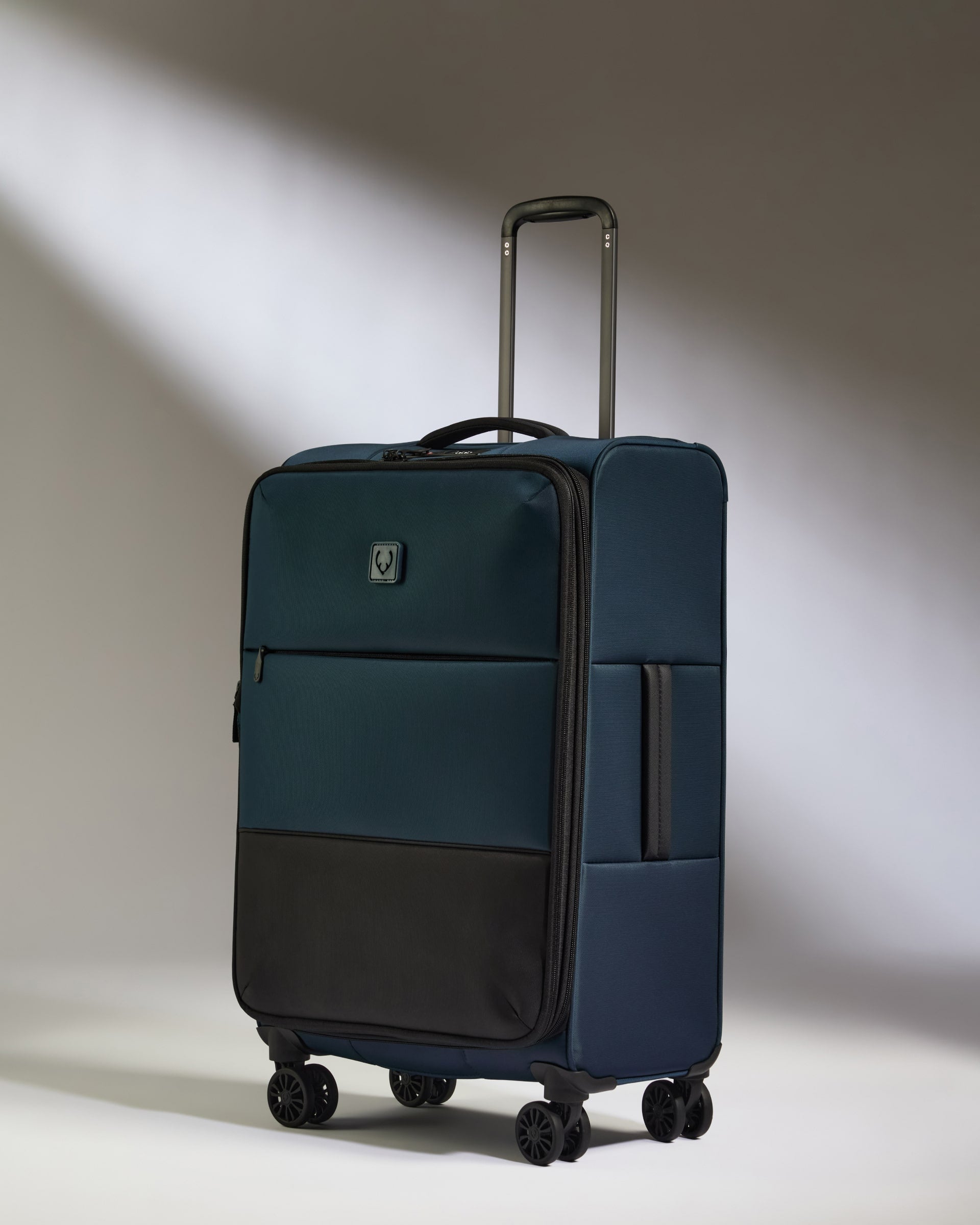 Lightest Medium Luggage in Indigo Blue - Soft Stripe 2.0