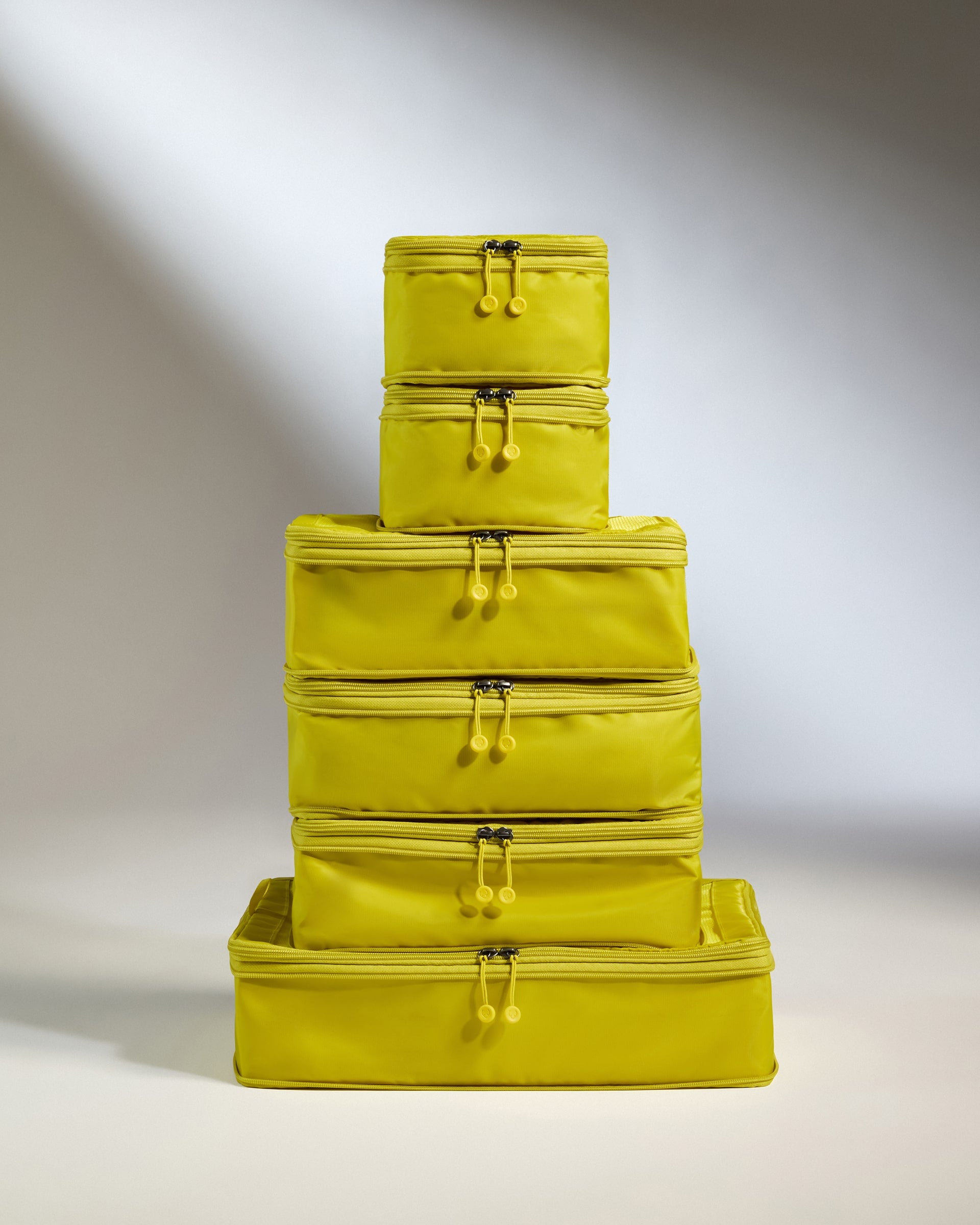 Packing Cubes in Gorse Yellow - Set of 6