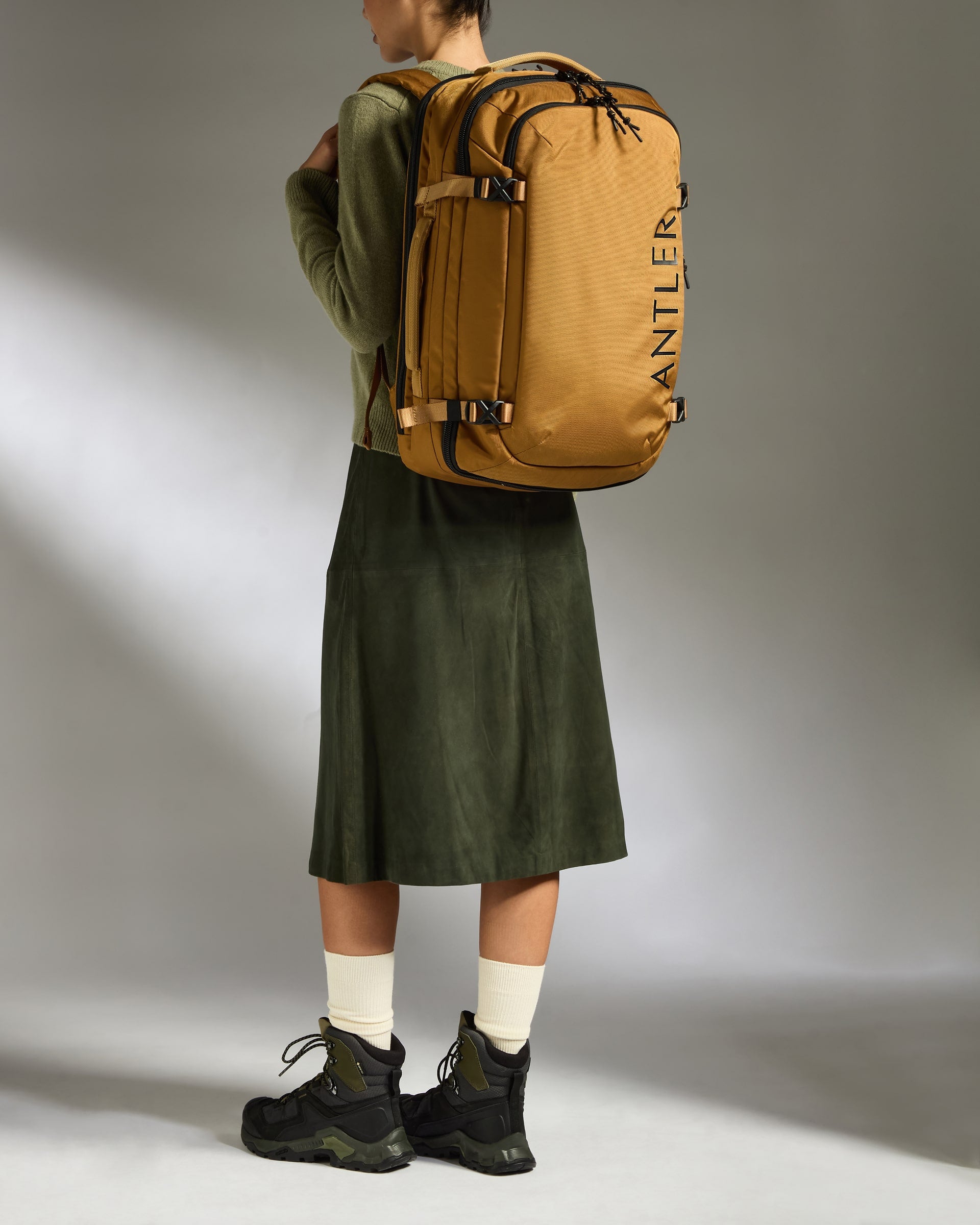 Discovery 45L Backpack in Mustard Yellow