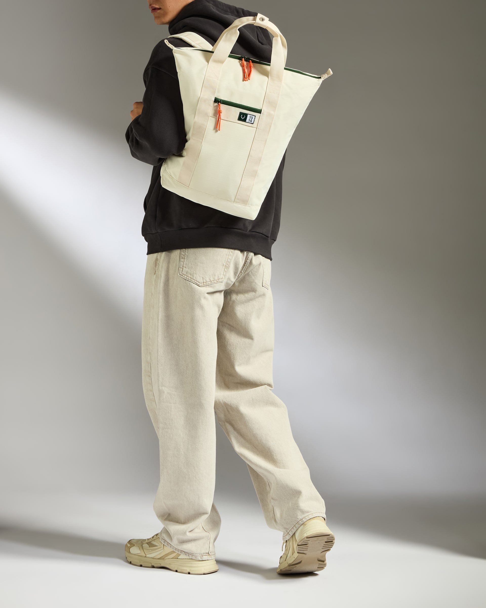 Essential 2-in-1 Tote Backpack in Stone