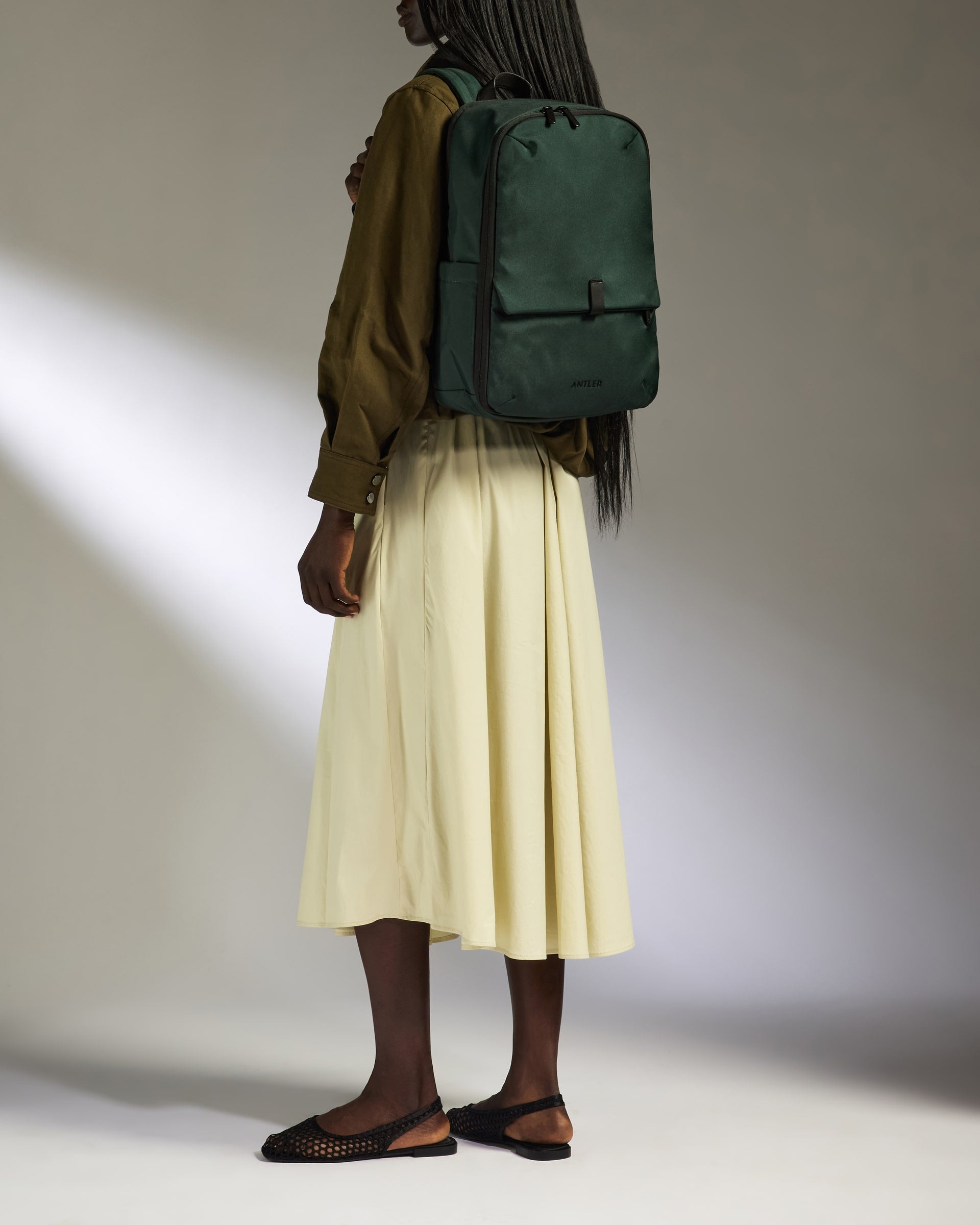 Backpack in Antler Green - Urban Light