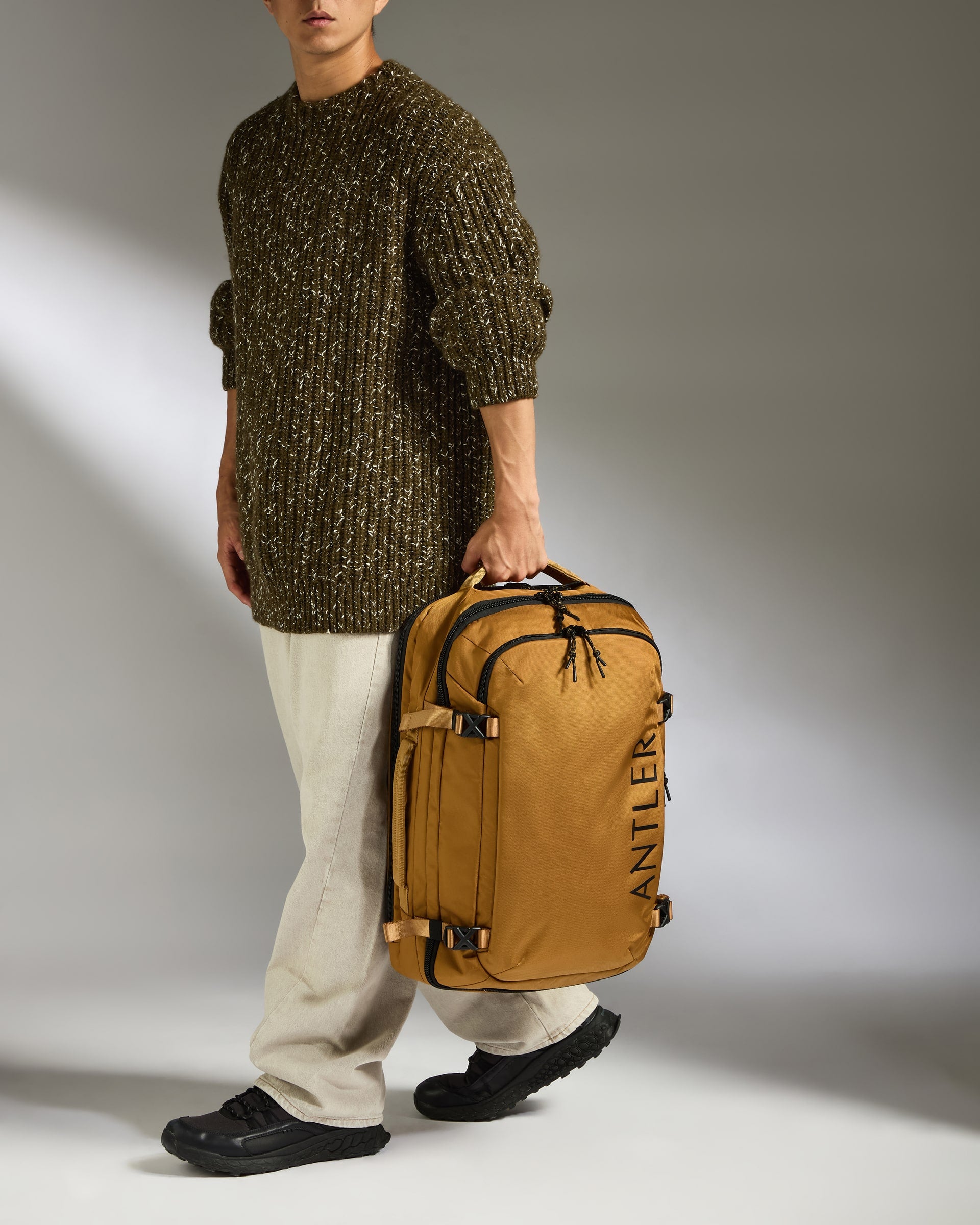 Discovery 45L Backpack in Mustard Yellow