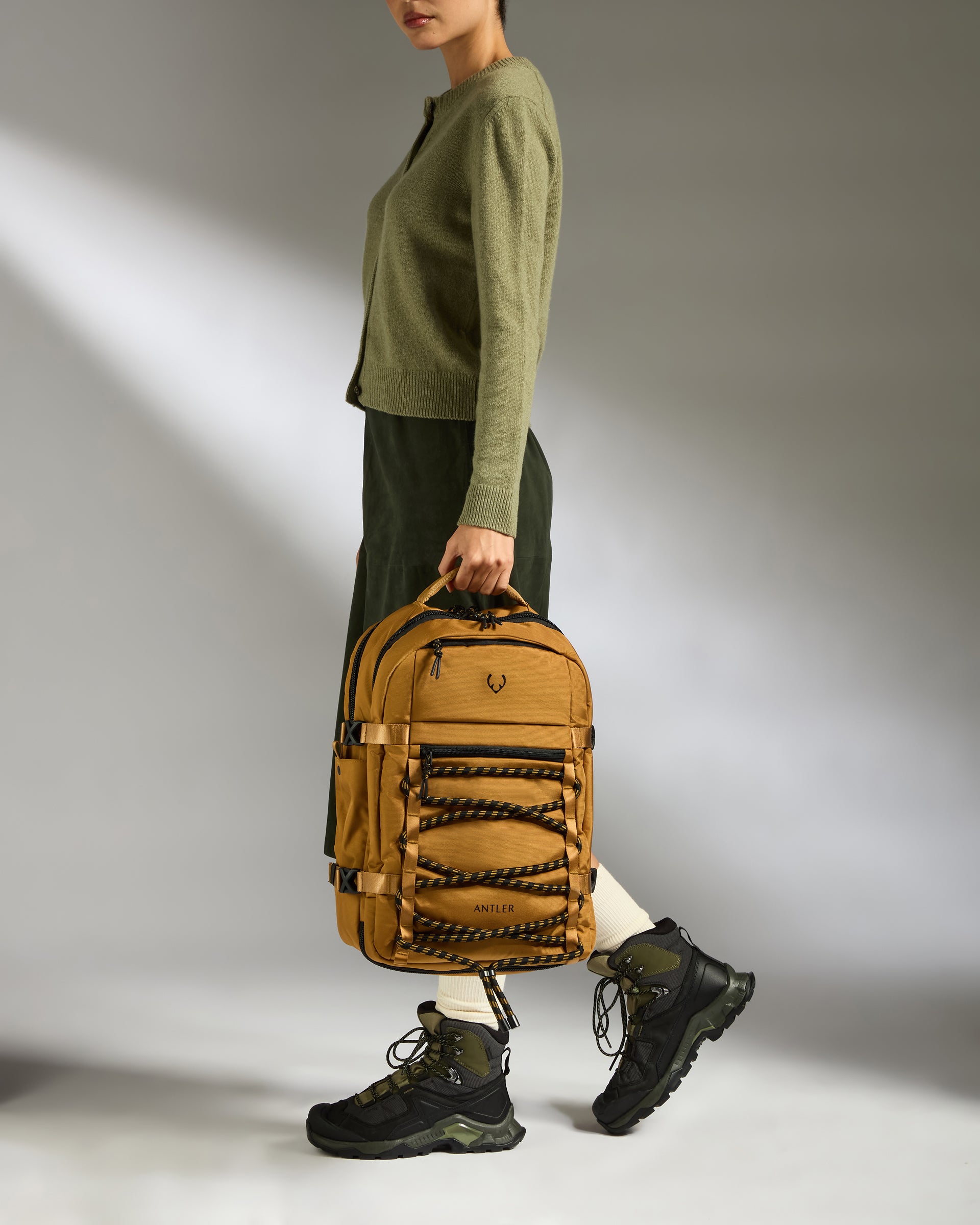 Discovery Backpack in Mustard Yellow
