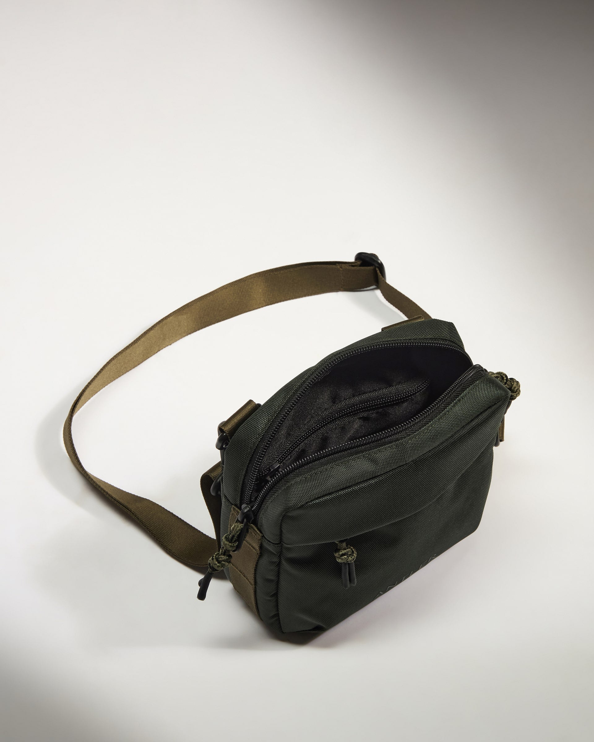 Discovery Crossbody Bag in Dark Forest Green