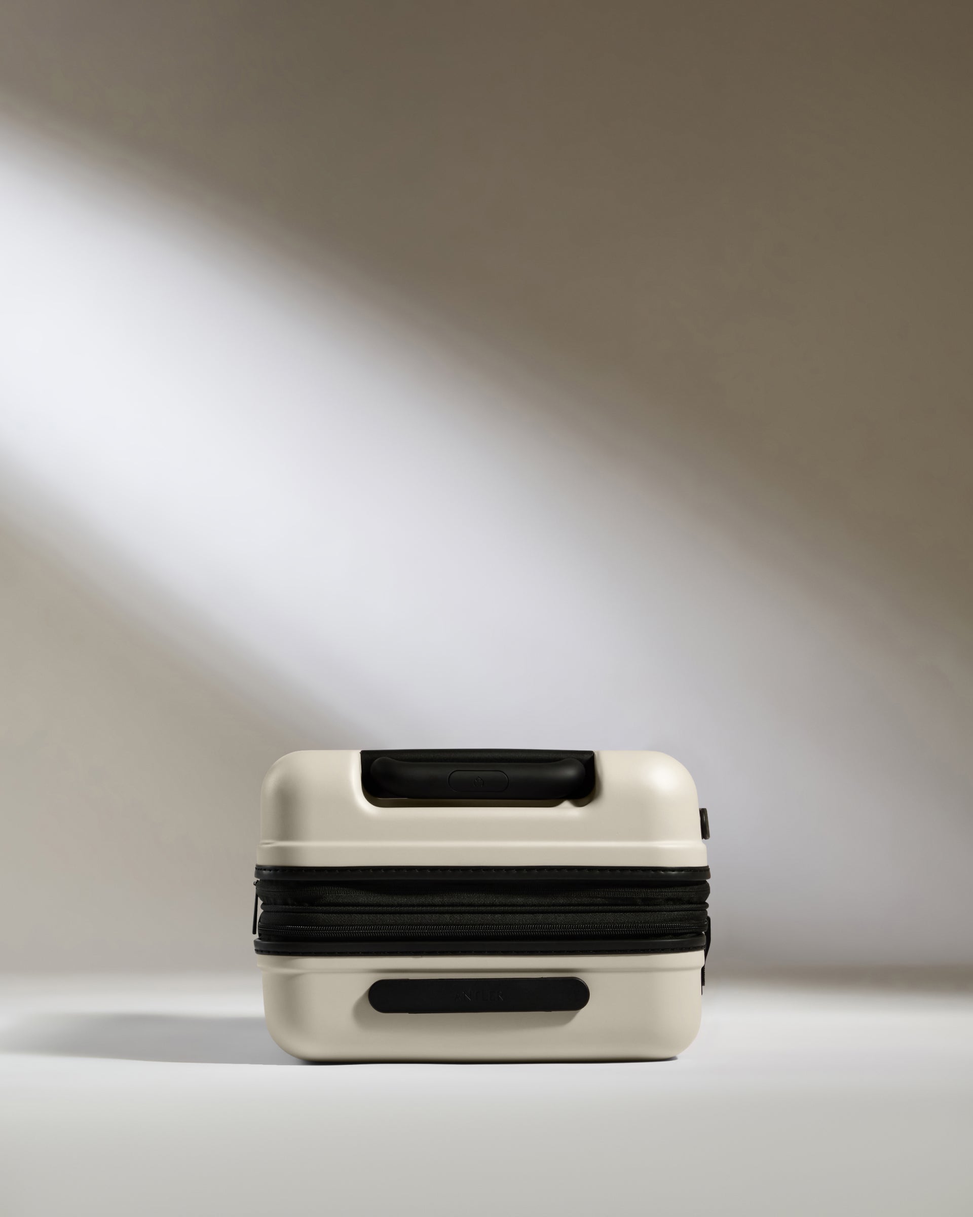 Expandable Carry-on Luggage in Taupe - Icon Stripe