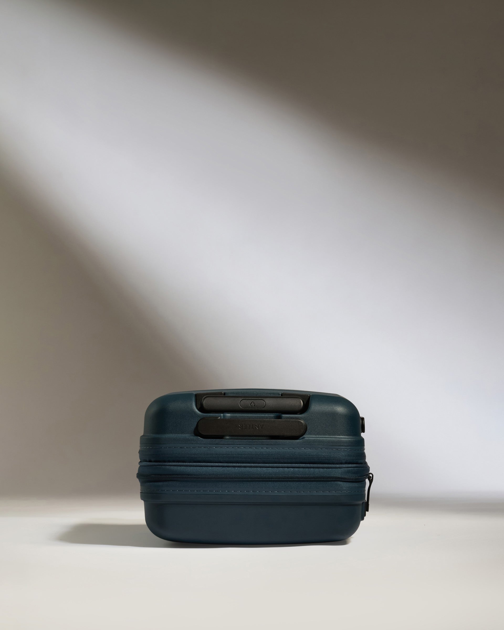 Expandable Carry-on Luggage in Indigo Blue - Single Stripe