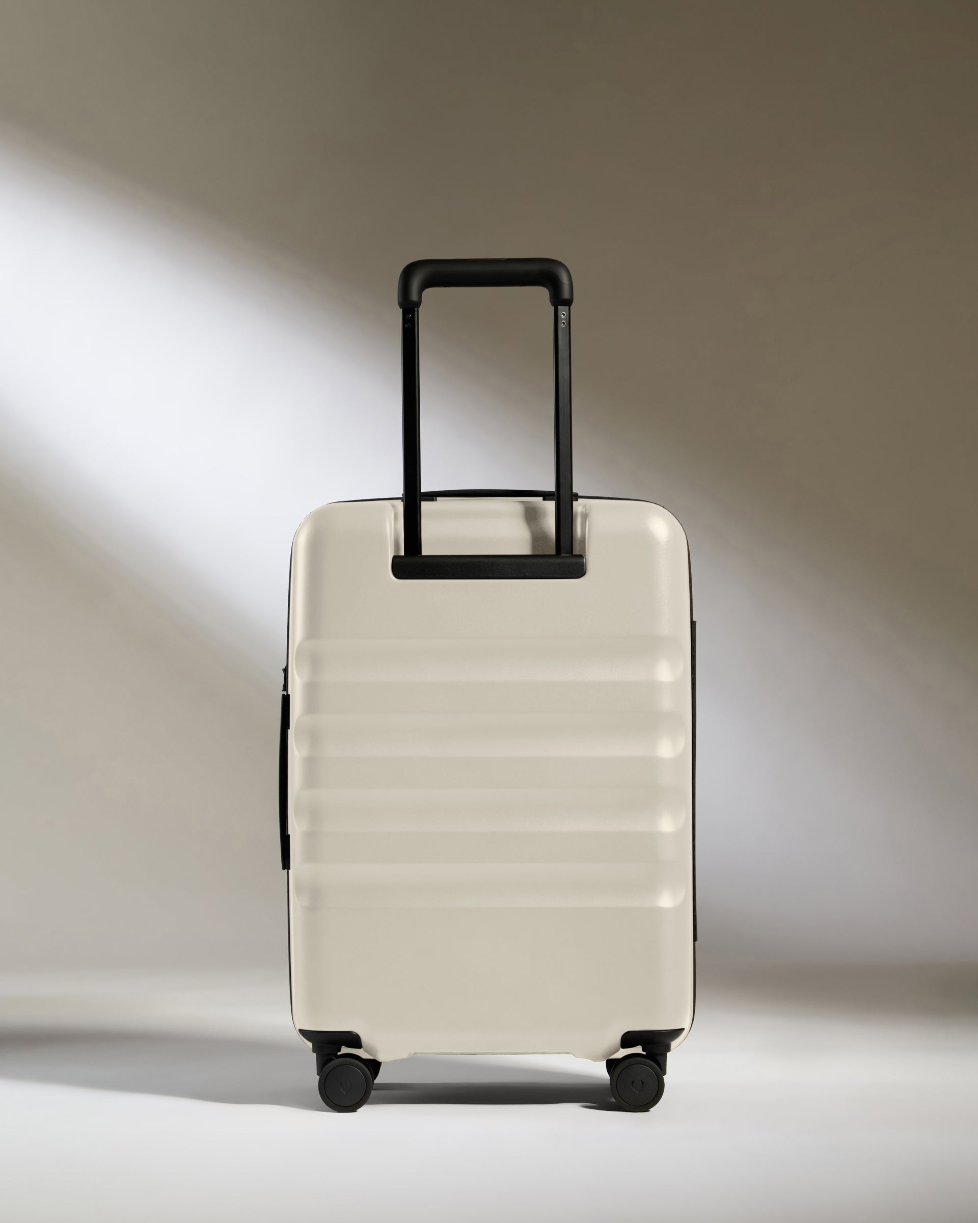 Large Carry-on Luggage in Taupe - Icon Stripe