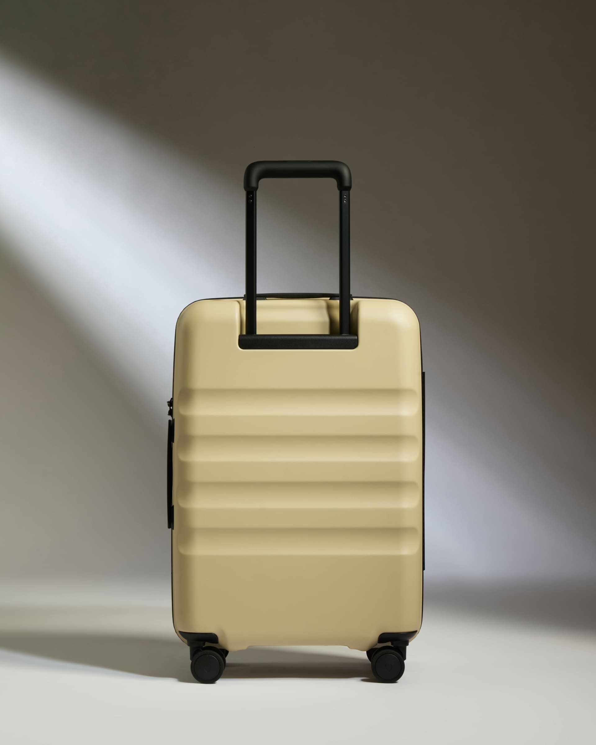 Large Carry-on Luggage in Dune Yellow - Icon Stripe
