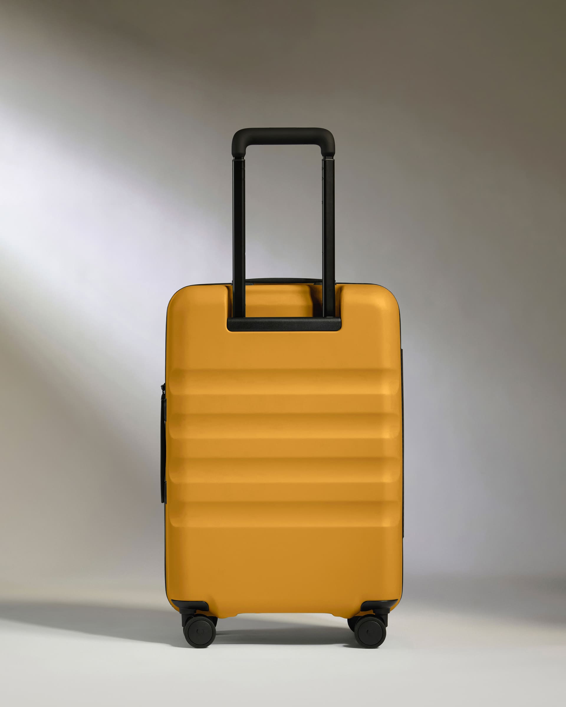 Large Carry-on Luggage in Mustard Yellow - Icon Stripe