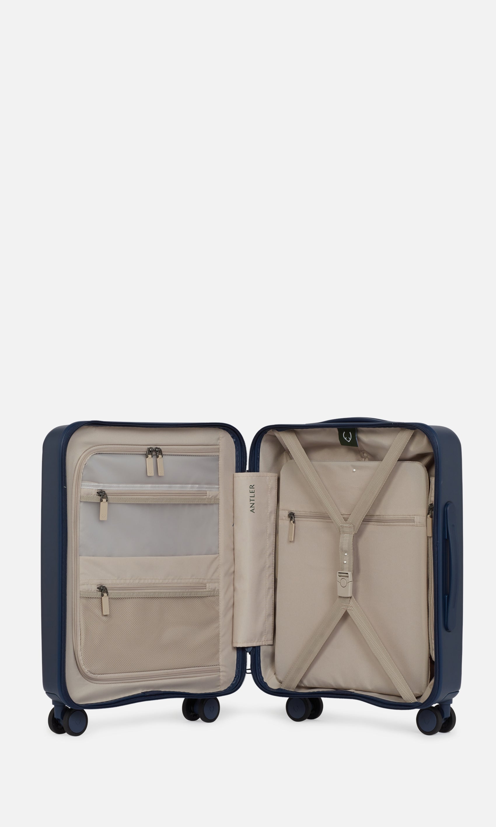 Expandable Carry-on Luggage in Dusk Blue - Stamford 2.0